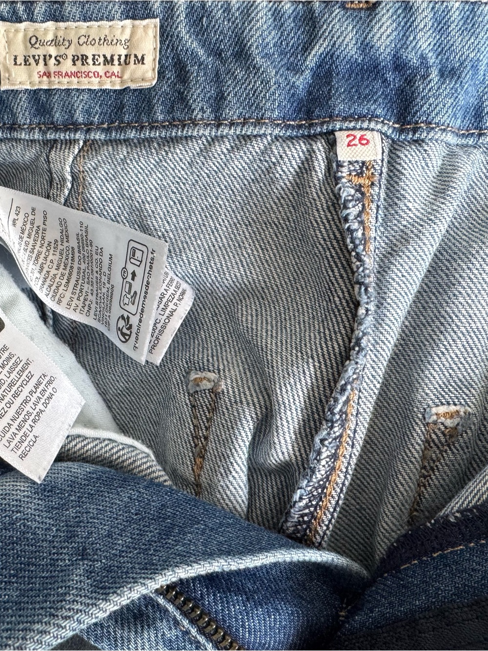 Levi's Premium BAGGY CARGO WOMEN'S JEANS - Picture 6 of 7
